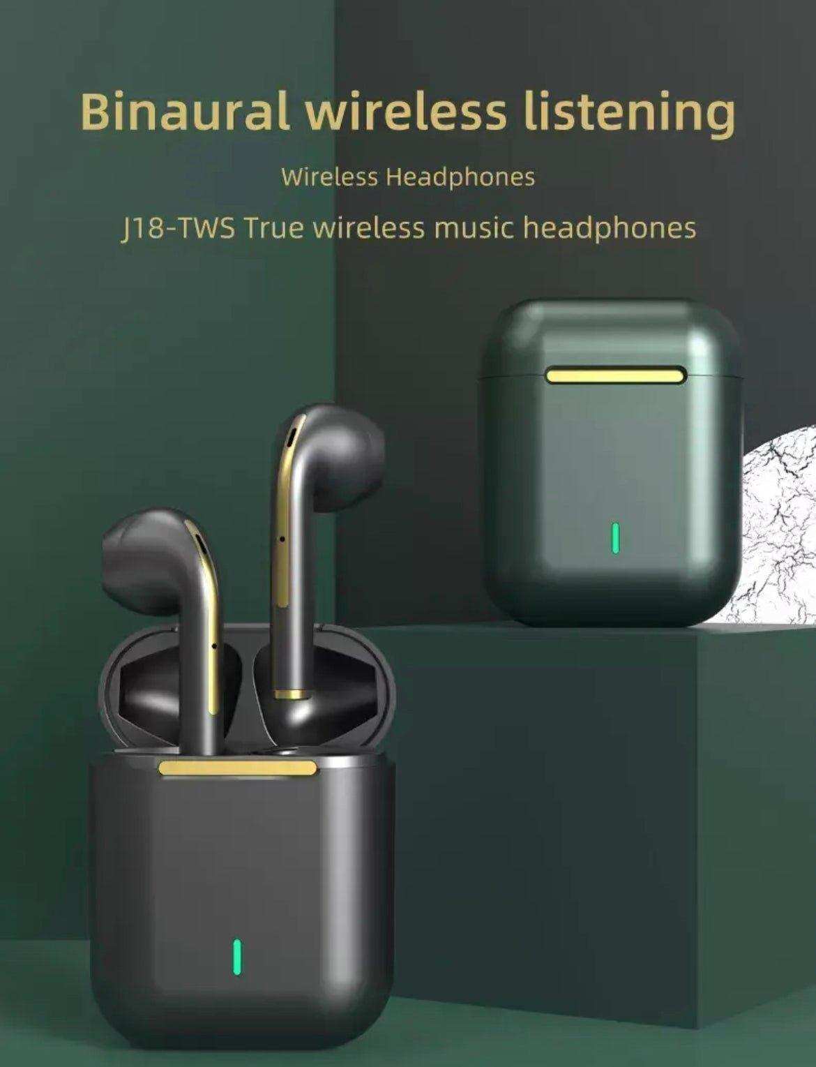 TUTT Classic Wireless Earbuds, Mini Bluetooth 5.3 Headphones HiFi Stereo, Wireless Earphones with ENC Noise Cancelling Mic, Touch Control, Type-C Charging, IPX7 Waterproof in Ear