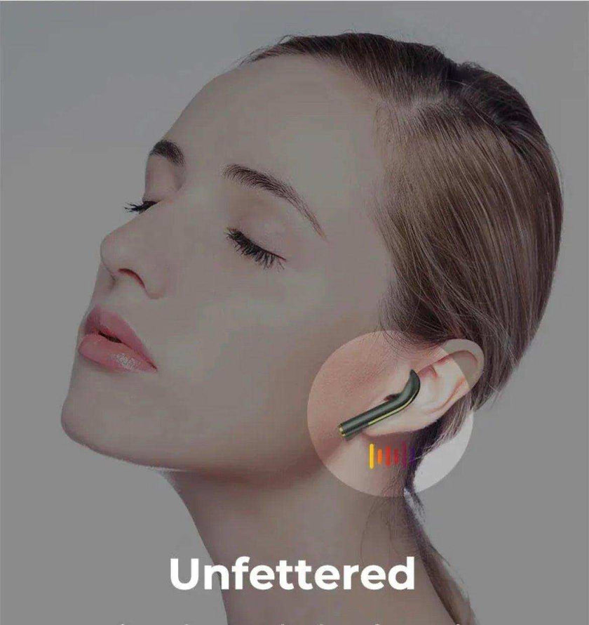 TUTT Classic Wireless Earbuds, Mini Bluetooth 5.3 Headphones HiFi Stereo, Wireless Earphones with ENC Noise Cancelling Mic, Touch Control, Type-C Charging, IPX7 Waterproof in Ear