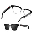 TUTT Bluetooth Smart Glasses Anti-Blue Ray UV | Wireless Call & Music AI Voice & Camera Control Sunglasses | E13 Test Kit | Replaceable With Prescription 2 Lenses