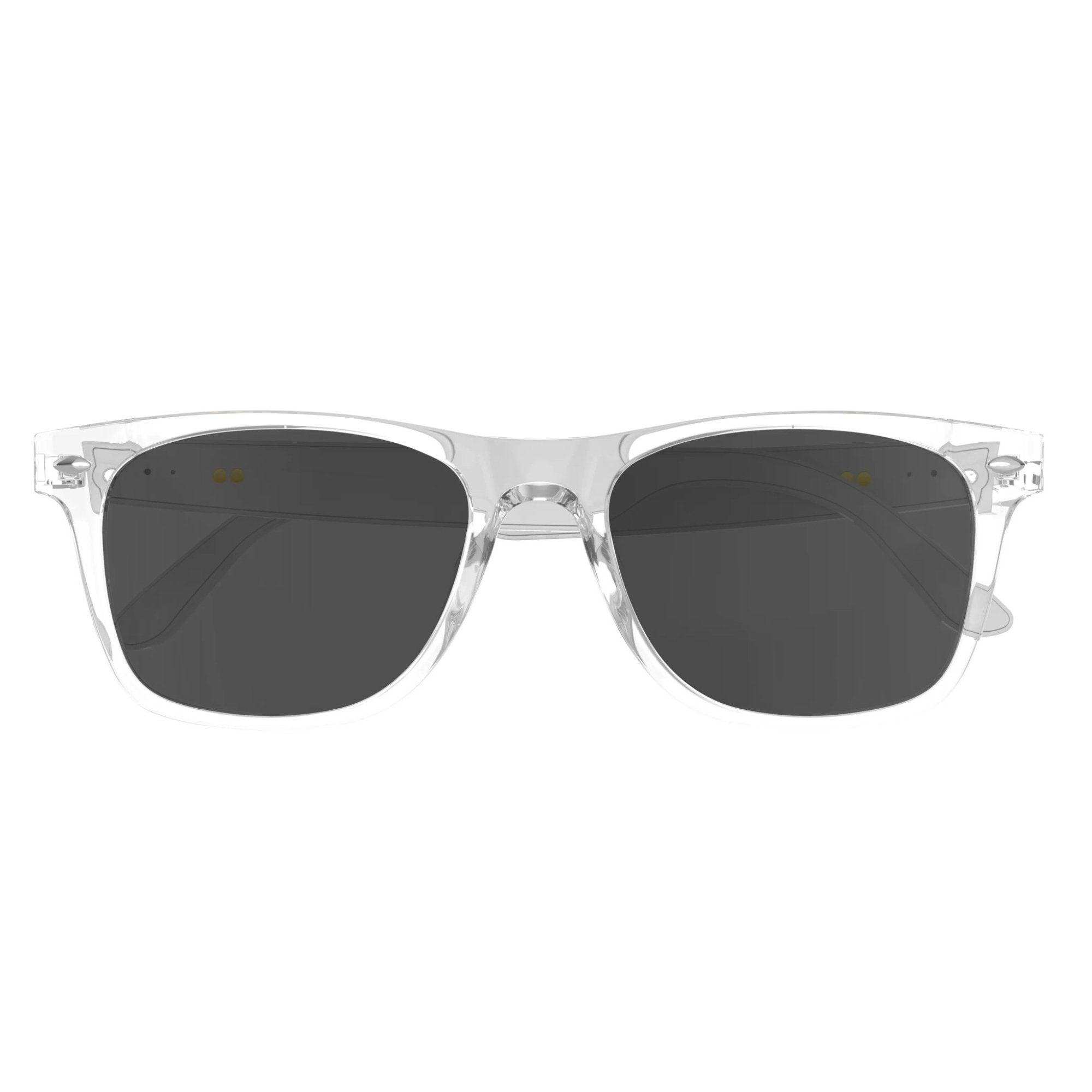 TUTT Bluetooth Smart Glasses Anti-Blue Ray UV | Wireless Call & Music AI Voice & Camera Control Sunglasses | E13-C Test Kit | Replaceable With Prescription