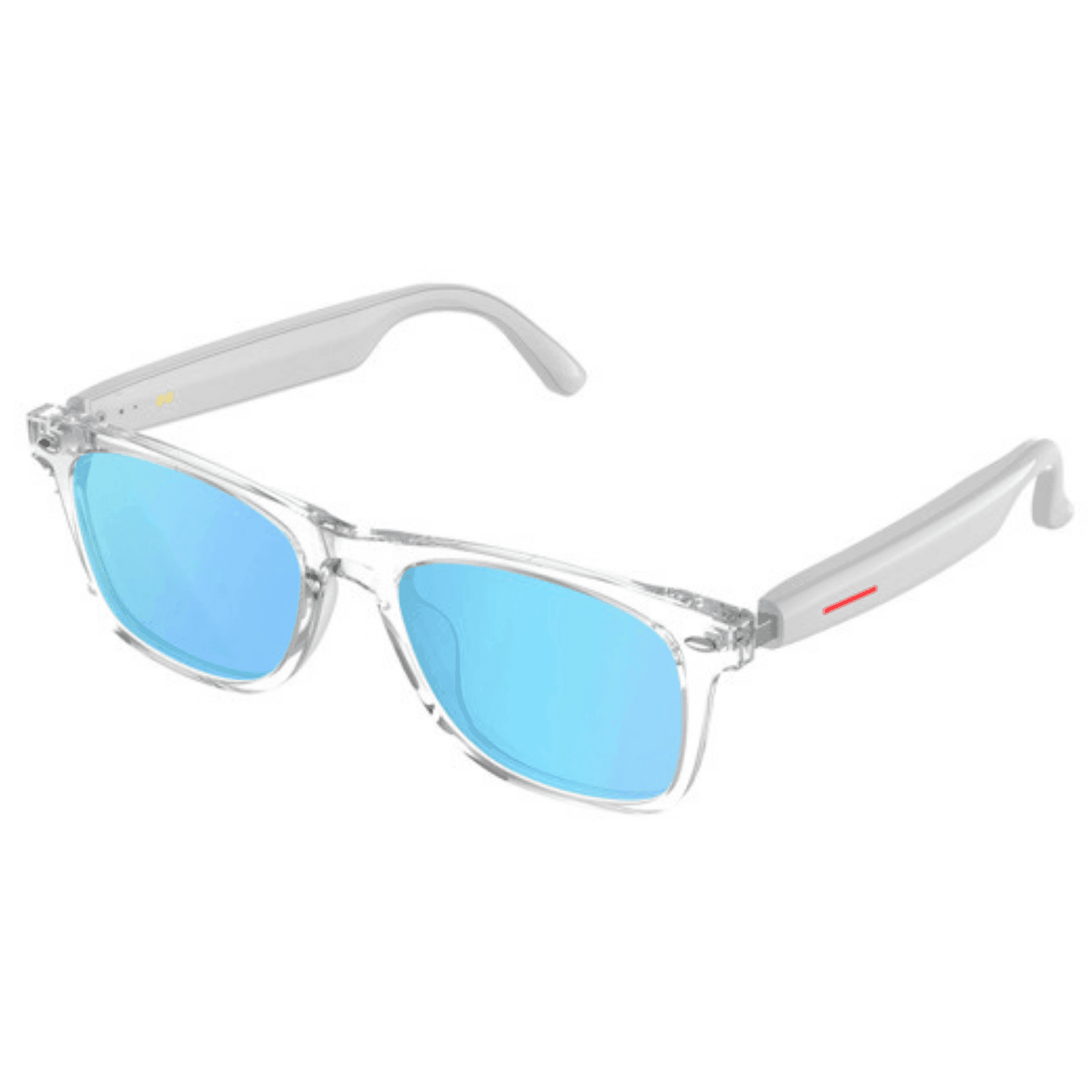 TUTT Bluetooth Smart Glasses Anti-Blue Ray | Wireless Call & Music AI Voice & Camera Control Sunglasses | E13 Anti Blue Ray Test Kit | Replaceable With Prescription