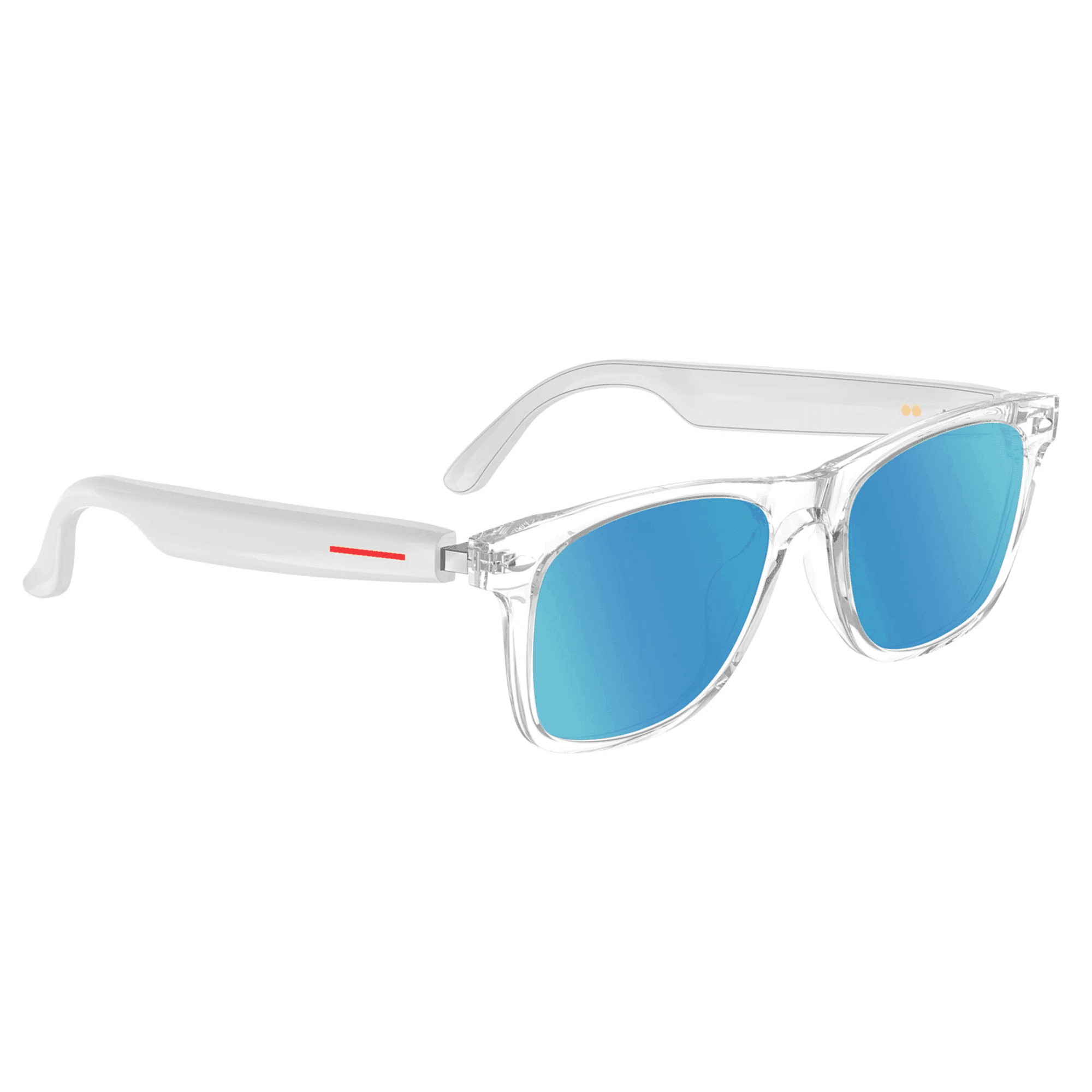 TUTT Bluetooth Smart Glasses Anti-Blue Ray | Wireless Call & Music AI Voice & Camera Control Sunglasses | E13 Anti Blue Ray Test Kit | Replaceable With Prescription