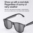 TUTT E8 Smart Bluetooth Sunglasses | AI Voice Assistance Call & Music | HD UV Protection | Anti-Blue Ray