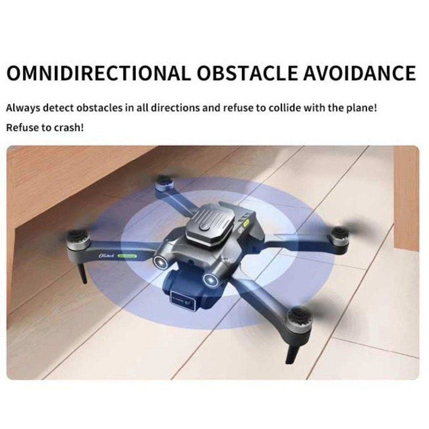 TUTT H25 4K HD GPS Mini Drone for Foldable RC Quadcopter, 5G Transmission 20 Flight Time, Brushless Motor, Auto return, Follow & Orbit & Pointway Intelligence 3D Flip Modes 2* Batt