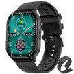 TUTT Classic Smartwatch AMOLED 2.04” Screen | GPS Exercise SpO2 Stress & Sleep Monitoring Calorie & Activity Tracker IP67 Men Women Smart Watch Two Straps Steel+ Rubber H6