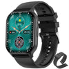 TUTT Classic Smartwatch AMOLED 2.04” Screen | GPS Exercise SpO2 Stress & Sleep Monitoring Calorie & Activity Tracker IP67 Men Women Smart Watch Two Straps Steel+ Rubber H6