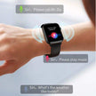 TUTT H90 Men and Women Fashion Smart Watch Reloj BT Call Fashion Design with 1.81 inch HD Screen Heart Rate Monitor Fitness Tracking |Two Straps Rubber &Steel