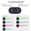 TUTT Heated Scarf with Neck Vibrating Massager | 5,000 mAh Power Bank | 3 Heat and Vibration Levels | Unisex Electric Neck and Shoulder Heating Pad | Ideal Winter Gift