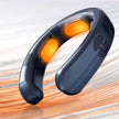 TUTT Heating and Cooling Neck Fan | 3 Semiconductor Plates | 6000 mAh 2 in 1 Wearable Air Conditioner | Metal Shell | Navy Blue
