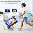 TUTT K7 Drop-Resistant Eva Case Shell HD 7” Kid’s Learning Educational Tablet 8GB Memory (Extendable) Android Dual Camera Parental Control Kid Tablet