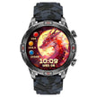 TUTT KC86 AMOLED Zinc Alloy Rugged Outdoor Smart Watch | Compass Barometer Altimeter 1 ATM Waterproof Emergency LED Flashlight | Sport Health Monitor Men Women Long 450 mAh Battery