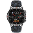 TUTT KC86 AMOLED Zinc Alloy Rugged Outdoor Smart Watch | Compass Barometer Altimeter 1 ATM Waterproof Emergency LED Flashlight | Sport Health Monitor Men Women Long 450 mAh Battery