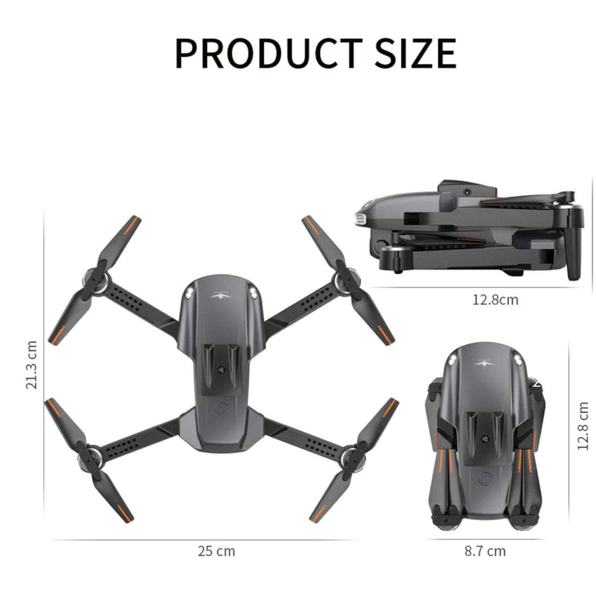 TUTT KF616 4K HD RC Dual Camera Mini Drone 360° Infrared Obstacle Avoidance Photography Quadcopter Drone 2 Batteries