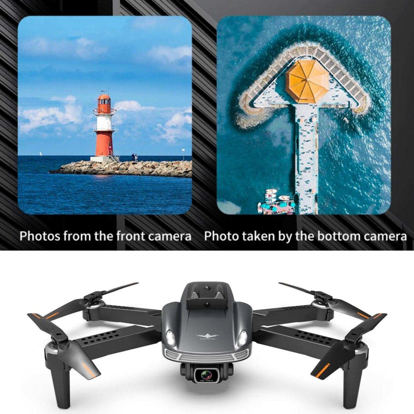 TUTT KF616 4K HD RC Dual Camera Mini Drone 360° Infrared Obstacle Avoidance Photography Quadcopter Drone 2 Batteries