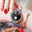 TUTT L6 Classic Ladies AMOLED Screen Women Health Smart Watch Pedometer BT Calling Voice Assistant Smartwatch