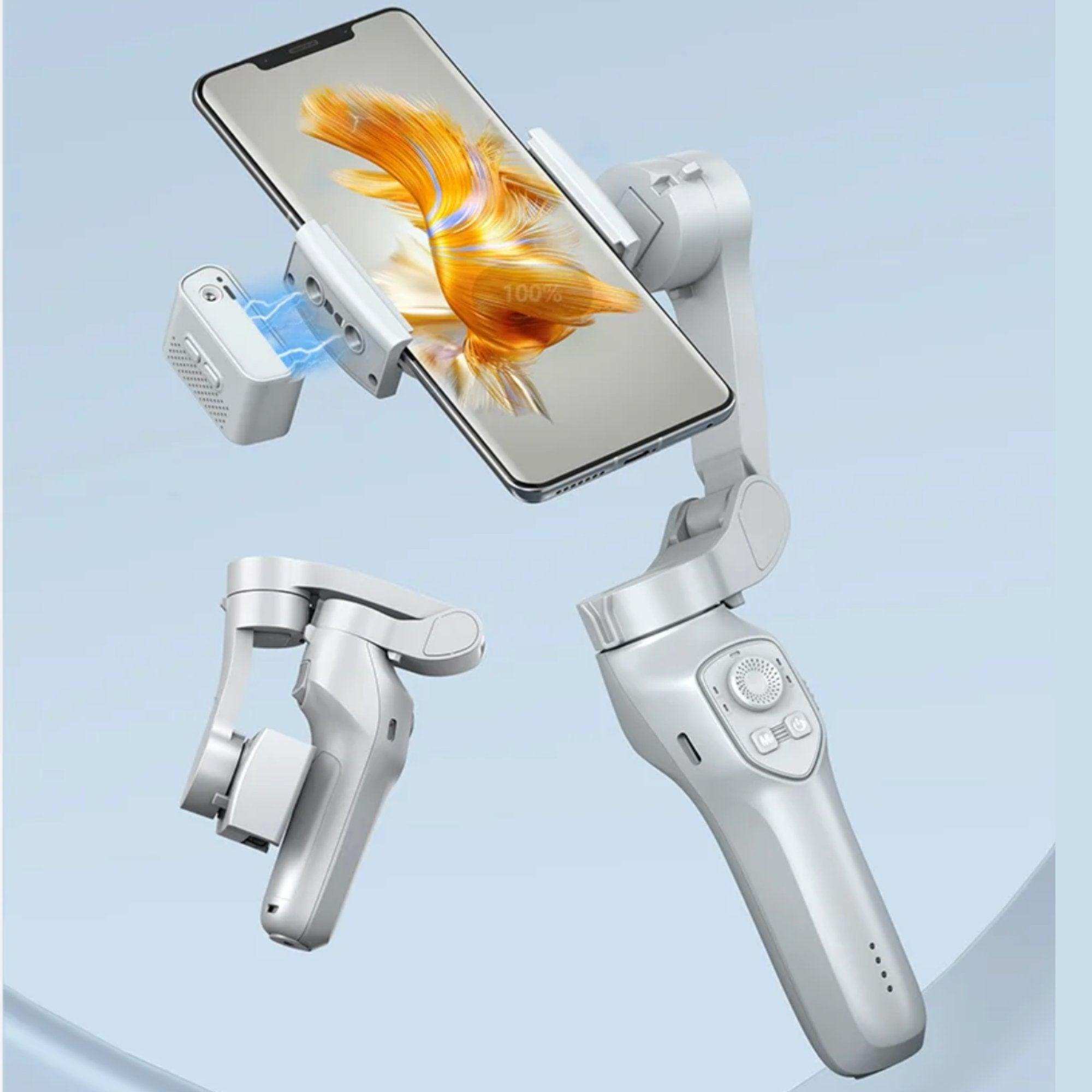 TUTT L7C Pro + AI Module | 3 Axis Smartphone Selfie Stick Phone Gimbal Stabilizer | Auto Face Tracking