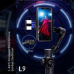 TUTT L9 + AI Module | 3 Axis Pro Handheld Anti-shake Smartphone Selfie Stick Phone Gimbal Stabilizer with Extendable Rod, Light Tripod and AI Auto Face Tracking Module Vlog YouTube