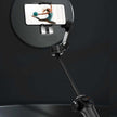 TUTT L9 + AI Module | 3 Axis Pro Handheld Anti-shake Smartphone Selfie Stick Phone Gimbal Stabilizer with Extendable Rod, Light Tripod and AI Auto Face Tracking Module Vlog YouTube
