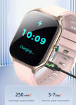 TUTT Smartwatch for Men and Women, 2.01” Dial, Waterproof, Bluetooth Calling, Blood Oxygen & Heart Rate Monitor  LX7