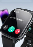 TUTT Smartwatch for Men and Women, 2.01” Dial, Waterproof, Bluetooth Calling, Blood Oxygen & Heart Rate Monitor  LX7