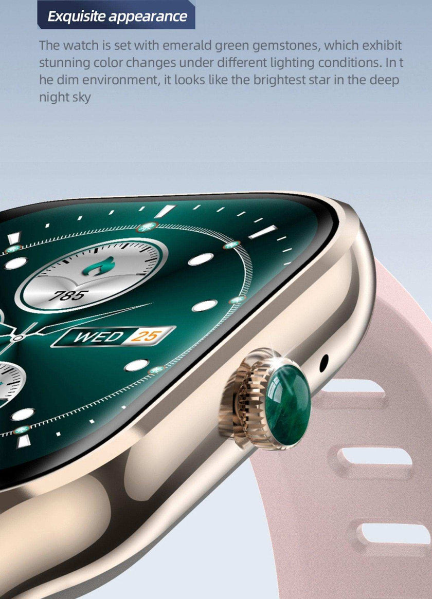 TUTT Smartwatch for Men and Women, 2.01” Dial, Waterproof, Bluetooth Calling, Blood Oxygen & Heart Rate Monitor  LX7