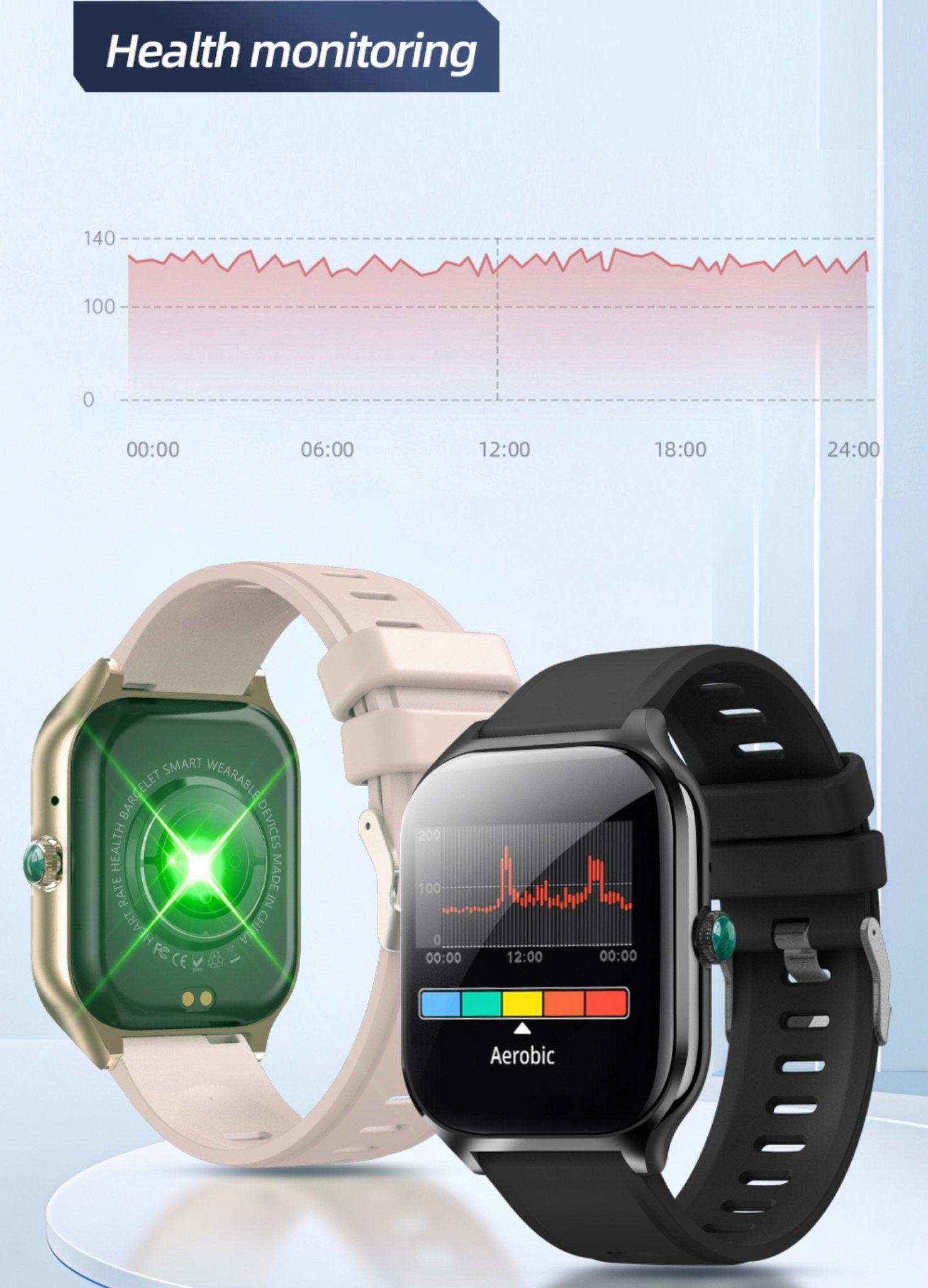TUTT Smartwatch for Men and Women, 2.01” Dial, Waterproof, Bluetooth Calling, Blood Oxygen & Heart Rate Monitor  LX7