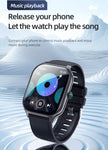 TUTT Smartwatch for Men and Women, 2.01” Dial, Waterproof, Bluetooth Calling, Blood Oxygen & Heart Rate Monitor  LX7