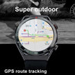 TUTT N1 Men Ultra SmartWatch with IP68 Waterproof NFC | Compass Outdoor WEAR PRO Control Health Fitness Smart Watch Two Straps Black Matt Metal and Rubber