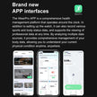 TUTT N1 Men Ultra SmartWatch with IP68 Waterproof NFC | Compass Outdoor WEAR PRO Control Health Fitness Smart Watch Two Straps Black Matt Metal and Rubber