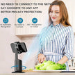 TUTT P1 Selfie Phone Holder Mount | Smart 360° Auto Face Tracking Gimbal Desktop Stabilizer Tripod | Adjustable Lens | No App, Gesture Control | Stable Base Smartphone Live Chat