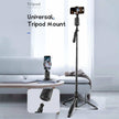 TUTT P1 Selfie Phone Holder Mount | Smart 360° Auto Face Tracking Gimbal Desktop Stabilizer Tripod | Adjustable Lens | No App, Gesture Control | Stable Base Smartphone Live Chat
