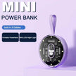 TUTT P3 Power Bank 10,000mAh Portable Charger Fast Charging Built-in 3 Cables Mini Powerbank With LED Night Light for iPhone Samsung Huawei