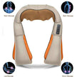 TUTT Premium Shiatsu Neck and Shoulder Massager With Carrying Bag, Deep Tissue 3D Kneading Shoulder Neck Back Massager Soothing Heat, Waist Massage Pillow Wall & Car Charger (2)