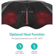 TUTT Premium Shiatsu Neck and Shoulder Massager With Carrying Bag, Deep Tissue 3D Kneading Shoulder Neck Back Massager Soothing Heat, Waist Massage Pillow Wall & Car Charger (2)