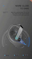 TUTT Right Ear Hook with Microphone BT 5.1+EDR Handsfree Earphones Single Ear Hook HD Call Business | Driving | 15 Hrs Call and Music | iOS Android