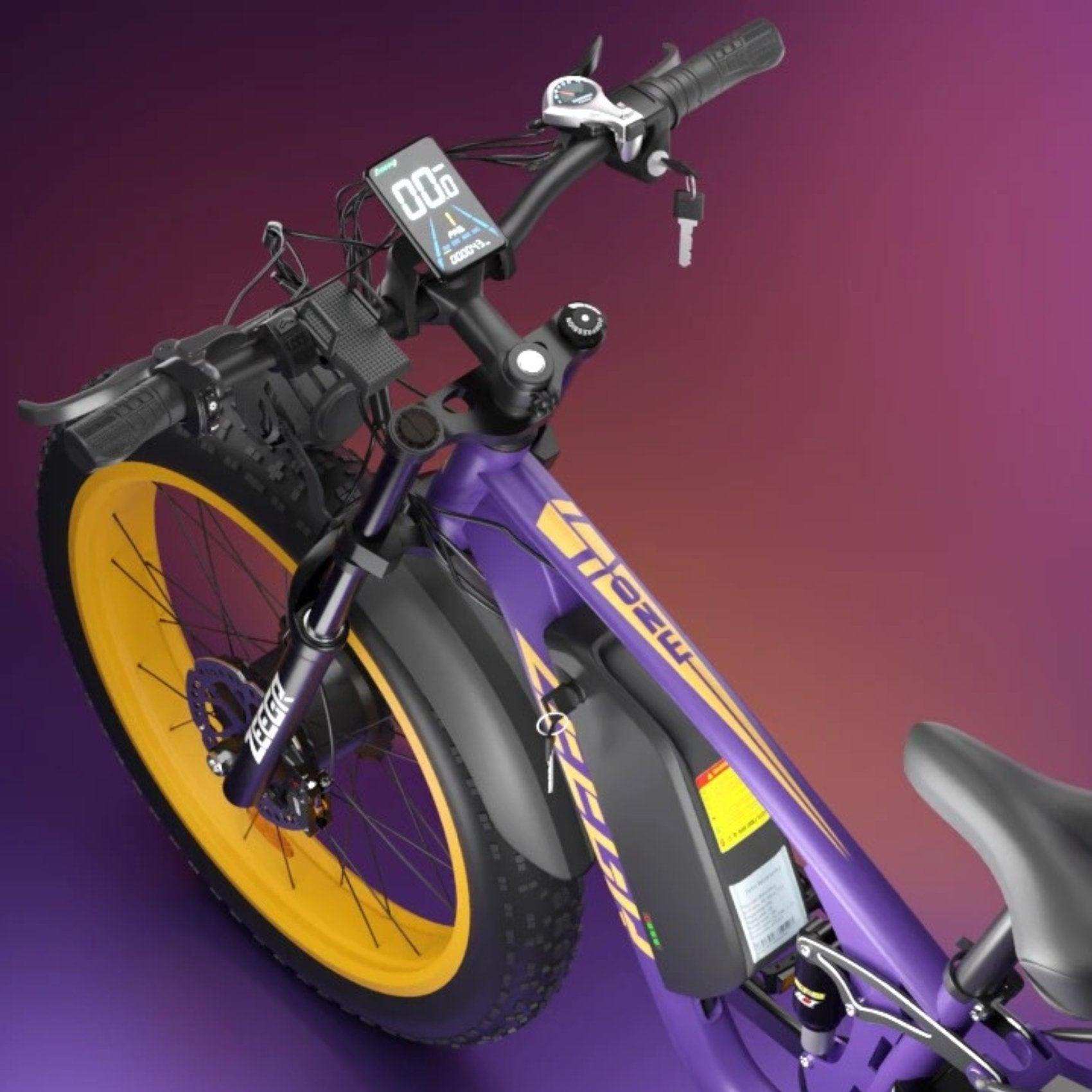 TUTT S1-BOOM Electric Bike 48V 2000W 48V 22.4Ah 35MPH 26