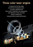 TUTT S24 Ultra Smart Home Theatre Cinematic Projector Auto Focus Keystone & APPs 4K | Android TV WiFi and Bluetooth, Netflix/YouTube Built-in Apps