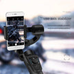 TUTT S5B (Upgraded) 3 Axis Gimbal Stabilizer Automatic Wireless Tripod Selfie Stick with 360° rotation handheld selfies for Smartphone Anti Shake Face Tracking Foldable Video Photo