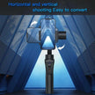 TUTT S5B (Upgraded) 3 Axis Gimbal Stabilizer Automatic Wireless Tripod Selfie Stick with 360° rotation handheld selfies for Smartphone Anti Shake Face Tracking Foldable Video Photo