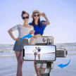 TUTT S5B (Upgraded) 3 Axis Gimbal Stabilizer Automatic Wireless Tripod Selfie Stick with 360° rotation handheld selfies for Smartphone Anti Shake Face Tracking Foldable Video Photo