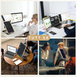 TUTT 15.6” FHD Portable Monitor – S6 Triple Screen Extender, USB-C/HDMI, 7 Viewing Modes | All Devices Compatible with Converter Cable (H5 Included)