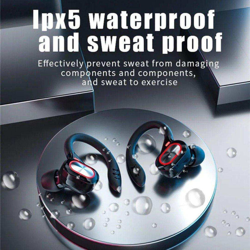TUTT S730 Wireless Earbuds Bluetooth V5.0 Earbuds Built-in Mic Bluetooth Headphones in-Ear Stereo Wireless Earphones with Charging Case Waterproof Headset Ear Buds for Sport Running Business