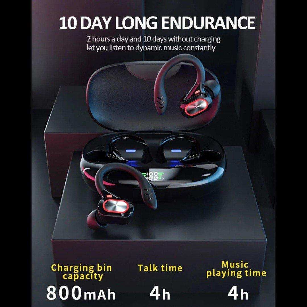 TUTT S730 Wireless Earbuds Bluetooth V5.0 Earbuds Built-in Mic Bluetooth Headphones in-Ear Stereo Wireless Earphones with Charging Case Waterproof Headset Ear Buds for Sport Running Business