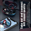 TUTT S730 Wireless Earbuds Bluetooth V5.0 Earbuds Built-in Mic Bluetooth Headphones in-Ear Stereo Wireless Earphones with Charging Case Waterproof Headset Ear Buds for Sport Running Business