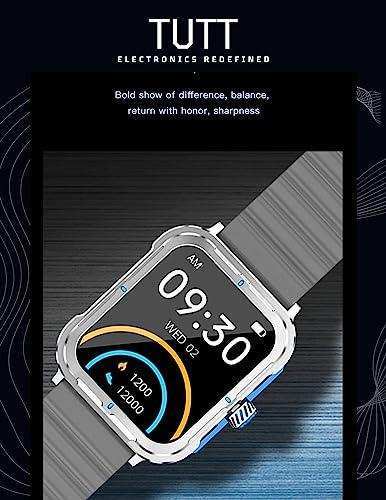 TUTT S8  Men Women Activity Fitness Tracker Pedometer SmartWatch NFC 1.9