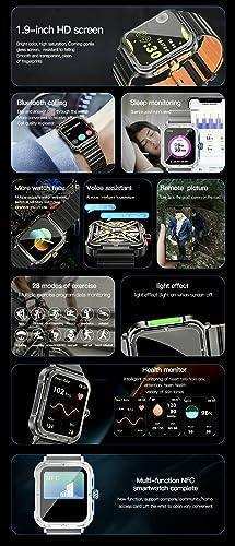 TUTT S8  Men Women Activity Fitness Tracker Pedometer SmartWatch NFC 1.9