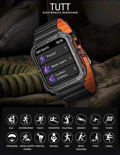 TUTT S8  Men Women Activity Fitness Tracker Pedometer SmartWatch NFC 1.9