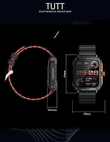 TUTT S8  Men Women Activity Fitness Tracker Pedometer SmartWatch NFC 1.9