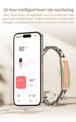 TUTT Smart Bracelet Fitness Sleep Tracker Waterproof IP68 Li8 | App Control for Women
