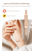 TUTT Smart Bracelet Fitness Sleep Tracker Waterproof IP68 Li8 | App Control for Women